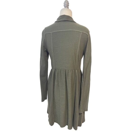 Anthropologie Saturday Sunday green Long Sleeve Dress Small - Picture 4 of 5